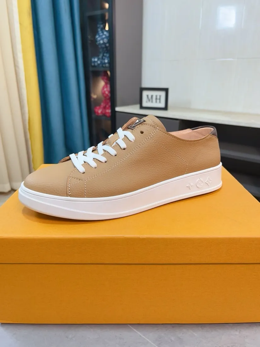 Men's shoes💰440🌹🌹[LV]🌹High-end brand of men's shoes: official website 1:1 latest masterpiece: the upper is made of Italian imported first-layer cowhide with special materials➕made of full genuine leather lining🔥, making walking more convenient and comfortable! Exclusive new style, stunning work [color]! Create a fashionable personality to set off your uniqueness! A must-have for trendy men! Classic🔥Number: 38-44